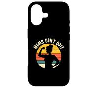Carcasa para iPhone 17 Moms Don't Quit Strong Mom Vintage Sunset Retro Design