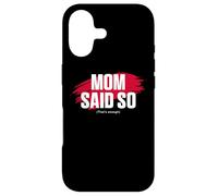 Carcasa para iPhone 17 Mom'S Favorite Funny Mother's Day, Mom Said so
