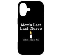 Carcasa para iPhone 17 Moms Last Nerve Candle Look Its on Fire Vela Día de la Madre