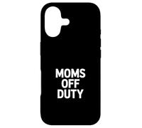 Carcasa para iPhone 17 Moms Off Duty Funny Sarcástico Dicho Mujeres Hombres