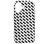 Carcasa para iPhone 17 Monochrome Geometric 60s Tiles Blocks Pattern