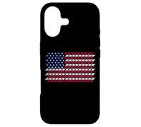 Carcasa para iPhone 17 Monopatín eléctrico de una Rueda Bandera Americana de los Estados Unidos 4 de Julio