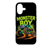 Carcasa para iPhone 17 Monster Truck Boy Family Crew Brother Kids Cumpleaños a Juego
