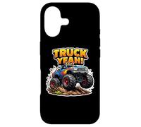 Carcasa para iPhone 17 Monster Truck Yeah Funny Pun Wordplay Fan Lover Evento Cita