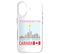 Carcasa para iPhone 17 Monumento Canadiense Símbolo Souvenirs Toronto Skyline Canadá
