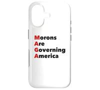 Carcasa para iPhone 17 Morons Are Governing America Stop Racists Anti Trump Vance