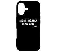 Carcasa para iPhone 17 Mother's Day, Miss You Mom I Really Miss You