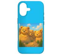 Carcasa para iPhone 17 Mount Rushmore National Memorial US Teddy Bears Presedents