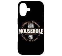 Carcasa para iPhone 17 Mousehole Cornwall England Coordenadas Etiqueta 2C