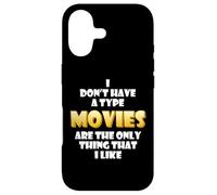 Carcasa para iPhone 17 Movies Are The Only Thing That I Like Film Director Movie
