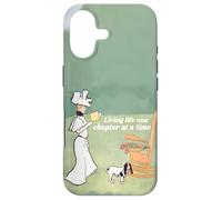 Carcasa para iPhone 17 Mujer y su Perro Amante de los Libros Viviendo la Vida un capítulo a la Vez