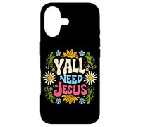 Carcasa para iPhone 17 Mujeres, Todos ustedes Necesitan Jesús Christian Groovy Christ Faith Bible