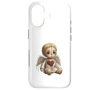 Carcasa para iPhone 17 Muñeca Ángel Roto con Corazón