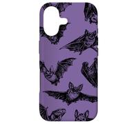 Carcasa para iPhone 17 Murciélagos Ilustración Vintage Arte gótico Brujo