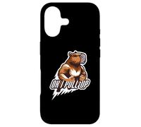 Carcasa para iPhone 17 Muscular Capibara Gym Rat Ok I Pull Up Divertido Entrenamiento
