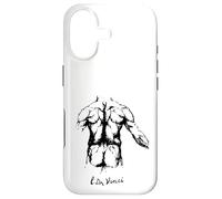 Carcasa para iPhone 17 Músculos Espalda Anatomía Leonardo Da Vinci Boceto Arte