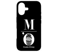 Carcasa para iPhone 17 Musée d'Orsay Museo de Arte París Francia Reloj Sacre Coeur