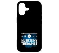 Carcasa para iPhone 17 Music Is My Therapist Music Lover Musician Life
