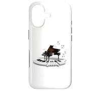Carcasa para iPhone 17 Music Lover Piano Teclado Player Piano Artístico Pianista tee