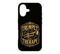 Carcasa para iPhone 17 Music-Therapy Trompeta Músico Trompeta Música Trompeta
