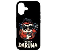 Carcasa para iPhone 17 Música Rock Daruma Japonés Kanji Souvenir Japón