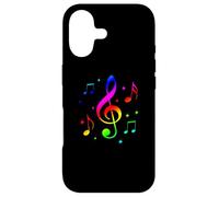 Carcasa para iPhone 17 Musical Instrument Song Key Treble Clef Pentagram Notes