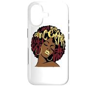 Carcasa para iPhone 17 My Ancestors Dreams Granate Rojo Borgoña Ruby Afro Woman