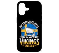Carcasa para iPhone 17 My Ancestors were Vikings Boat Bandera Sueca Barco Sueco