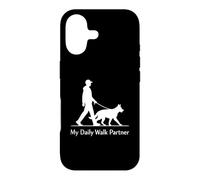 Carcasa para iPhone 17 My Daily Walk Partner German Shepherd Owner