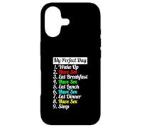 Carcasa para iPhone 17 My Day Have Sex - Regalo Divertido para Adultos