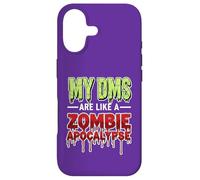 Carcasa para iPhone 17 My DMS Are Like a Zombie Apocalypse - Funny Viral Social Med