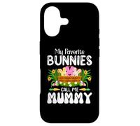 Carcasa para iPhone 17 My Favorite Bunnies Call Me Mummy - Conejito de Pascua para niños y niñas