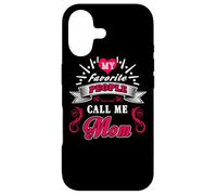 Carcasa para iPhone 17 My Favorite People Call Me Mom For Mothers Day