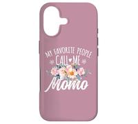 Carcasa para iPhone 17 My Favorite People Call Me Momo Floral Birthday Momo