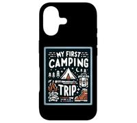 Carcasa para iPhone 17 My First Camping Trip -