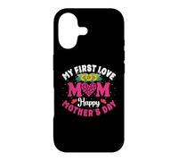 Carcasa para iPhone 17 My First Love Mom Happy Mothers Day Heart Sunflower