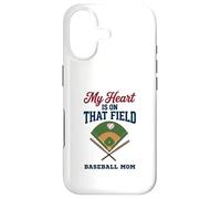 Carcasa para iPhone 17 My Heart Is On That Field Baseball Mom Proud Game