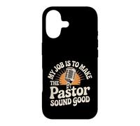 Carcasa para iPhone 17 My Job Is To Make The Pastor Sound Good Church Operator -