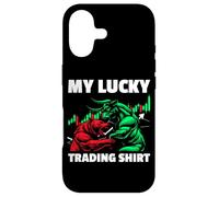 Carcasa para iPhone 17 My Lucky Trading Shirt Trader Acciones Bolsa de valores