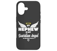 Carcasa para iPhone 17 My Nephew Is My Guardian Angel He Watches Over Me In Memory