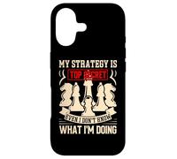 Carcasa para iPhone 17 My Strategy Is Top Secret Even I Don't Know What Im Doing