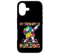 Carcasa para iPhone 17 My Therapy Is Building Funny Master Builder Dabbing