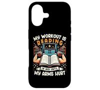 Carcasa para iPhone 17 My Workout is Reading in Bed Until My Arms Hurt Funny Book