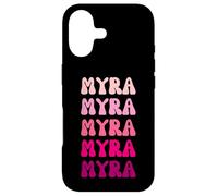 Carcasa para iPhone 17 Myra Retro Stack Design