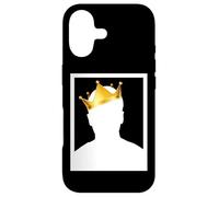 Carcasa para iPhone 17 Mysterious Royal King with Golden Crown Illustration Graphic