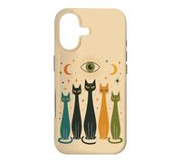 Carcasa para iPhone 17 Mystic Cats Celestial Eye Moon Feline