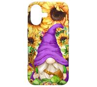 Carcasa para iPhone 17 Mystic GNOME Witch In Purple Wizard Outfit For Sunflower Mom