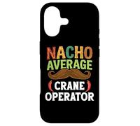 Carcasa para iPhone 17 Nacho Average Crane Operator Sombrero Beard Cinco de Mayo
