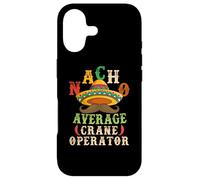 Carcasa para iPhone 17 Nacho Average Crane Operator Sombrero Beard Cinco de Mayo