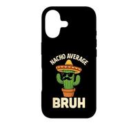 Carcasa para iPhone 17 Nacho Promedio Bruh Meme Chistes Divertidos Cumpleaños Mexicanos Niños